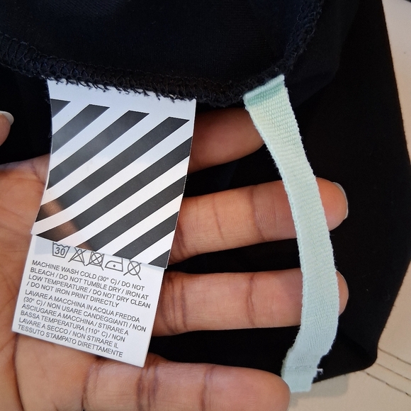 Off-White Diagonal Flower Shop Virgil Abloh 2018 Collection Tee Shirt Size M - Picture 6 of 12